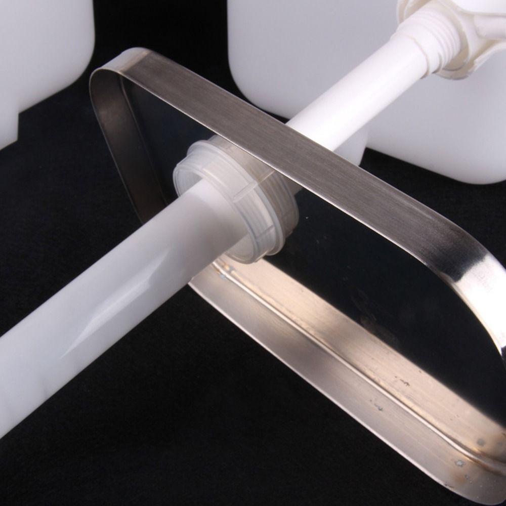 Stainless Steel Syrup Fructose Squeeze Bottle 1/2/3 Head Condiment Squeeze Pump  for Jam Ketchup