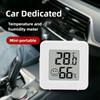 6 ST Mini Digital Termometer Hygrometer Inomhustemperatur LCD Elektronisk Monitor Hygrometer Utomhus Rum Baby