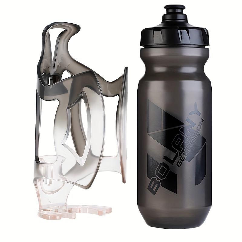

Bicycle Bottle Set Waterproof Anti Slip Toughness Lightweigt Bottle Holder BPA-Free 610ml Squeeze Leakproof Water Bottle