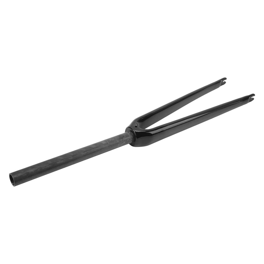 Carbon Fiber 700C Road Bike Front Fork C Brake Straight Tube Front Suspension Fork Quick Release Glossy