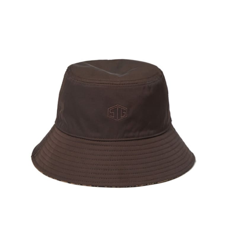 SOMETHINGGOOD STG Reversible Bucket Hat_Leopard
