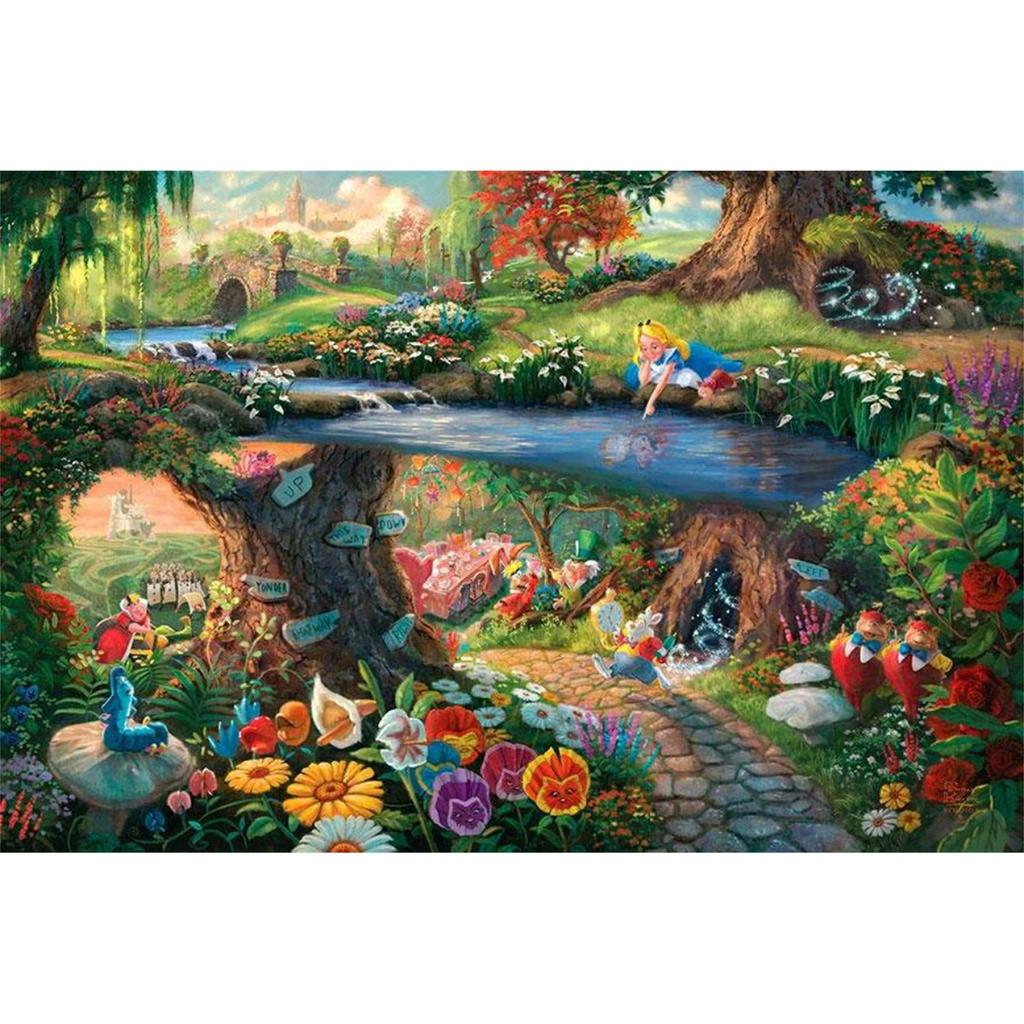 Aschenputtel Disney Prinzessin Quadratmuster Puzzle Gedruckt Mosaik Diamantmalerei Stich Kunst 5d Neu 2024 Große Größe Kinder Geschenk