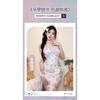 Sexy Lingerie Sexy Pure Desire Floral Suspender Skirt Large Size Lace Nightgown Can Go Out on The Bed Tease Temptation Pajamas