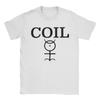 Coil Scatology Album TShirt Summer  100 Cotton TShirts For Unisex Casual Tshirt Short Sleeve Y2K Funny Tops