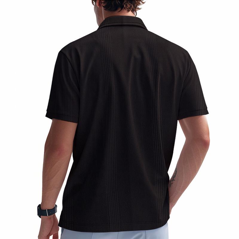 Sommer Herren Kurzarm Poloshirts Golfshirts Mode Business Casual Herren Tops T-Shirts Polo