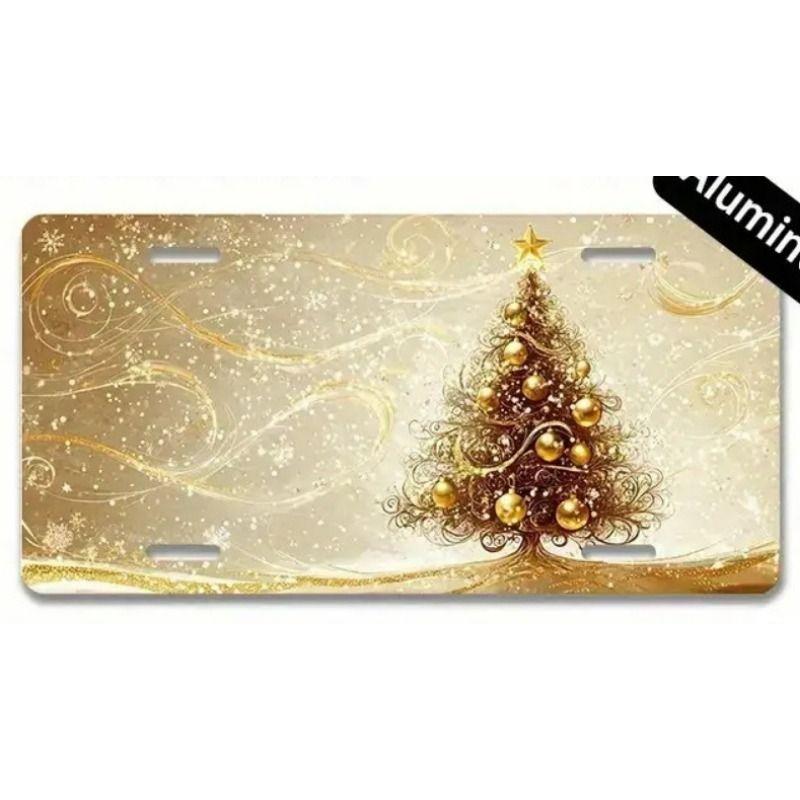 Motorcycle Souvenir License Plate, Metal Auto Wall Decor 15x30cm