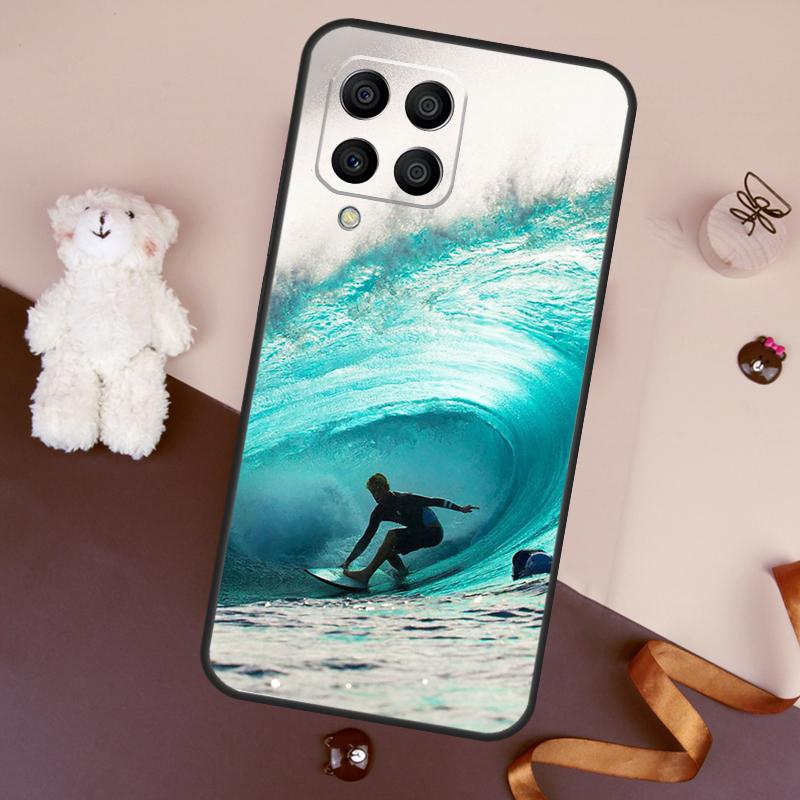 Surfer Surf Hang Loose Shak Case For Samsung Galaxy M13 M54 M34 M14 M56 M36 M16 M31 M11 M53 M12 M32 M52 M35 M55 M15 M06