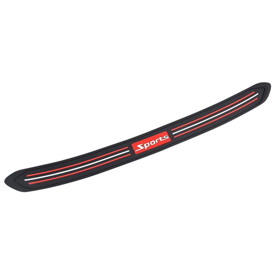

SPORT red and white strips 4 pcs + trunk threshold