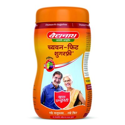 Baidyanath Chawan-Fit Bezcukrowy Chyawanprash 1 Kg Wzmacniacz Odporności Ziołowy Odmładzacz
