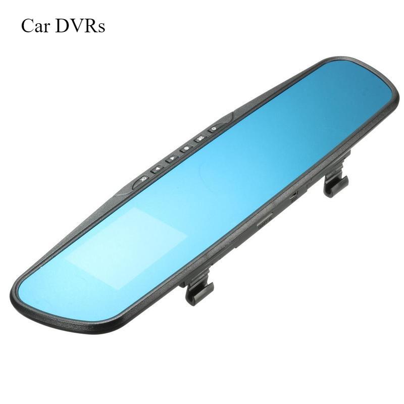 Interior Rearview Mirror Curved Bezel-less Anti-glare HD Glass Large Field of View Auxiliary Reverse Blue Mirror