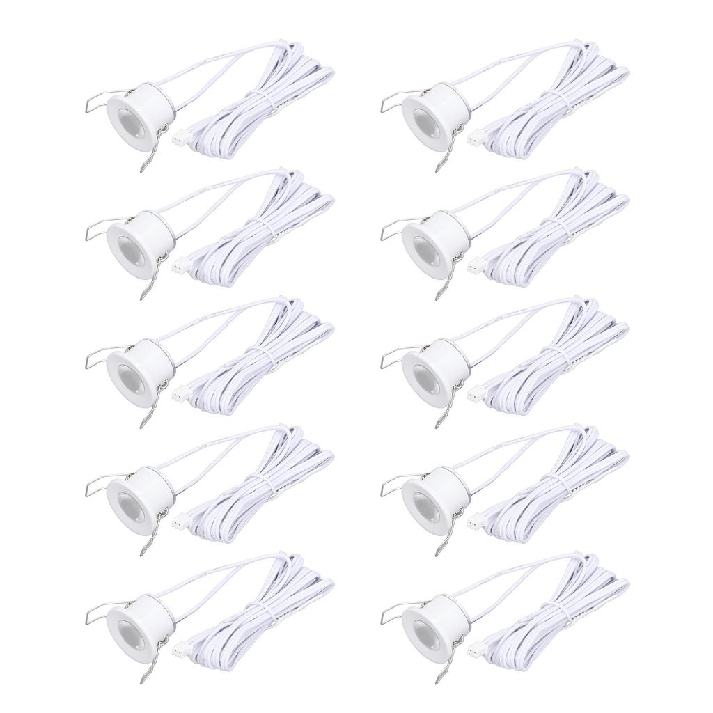 Small LED Spot Lights 28mm Hole Recessed Mounting Mini Display Lamps for Jewelry Cabinet