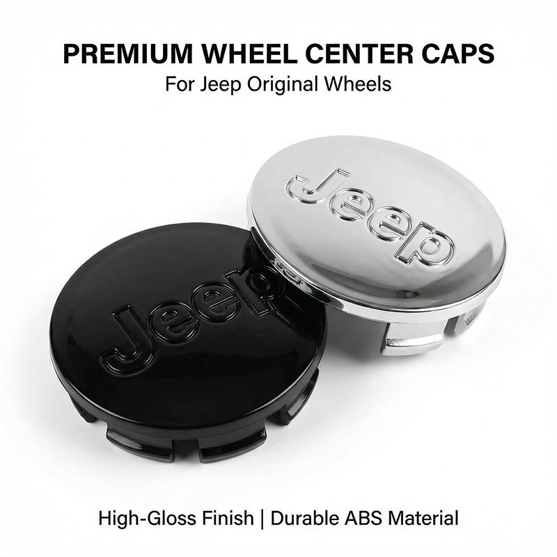 56mm Auto Wheel Center Emblem Wheel Center Hub Caps Center Covers for Jeep Renegade Compass Wrangler Patriot Grand Cherokee SRT ALN1