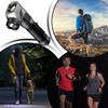 Powerful LED Flashlight Rechargeable Dual-Source Light Aluminum Alloy Adjustable Corner Outdoor Work Light with Tail Magnet
