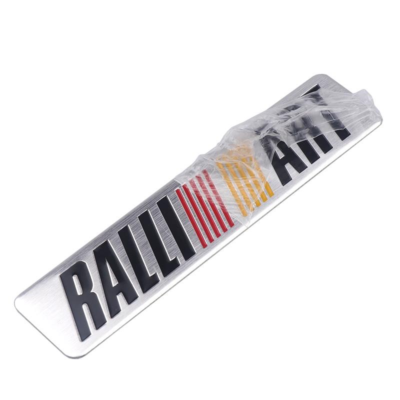 Adesivo Emblema Auto in Alluminio Accessori Decorazione Carrozzeria Bagagliaio Auto Per Mitsubishi Asx Lancer Outlander Pajero Ralliart Styling Auto