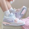 Jordan Legacy 312 Comfortable Sports Durable Mid-Top Kids Basketball Shoes Kids basketball shoes Pink Purple HF0747-151YC
