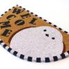 Coir Mat Shimaenaga Semi-Circle