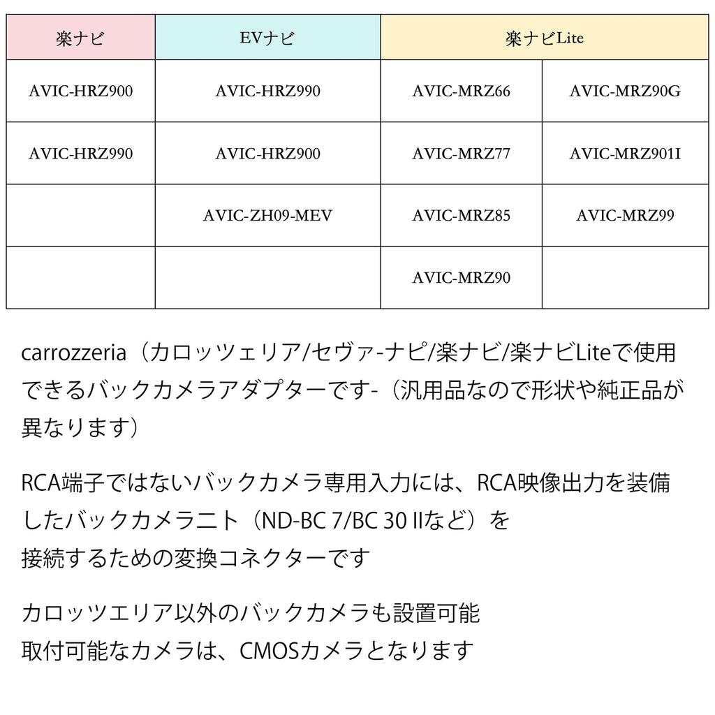 OTORAM Compatible/Replaceable Carrozzeria Easy Navi Lite Cyber Navi EV Navi Pioneer Navi External Adapter