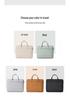 Women's Shockproof Splash-proof Crossbody Laptop Bag for 14-16 Inch with Customizable Logo