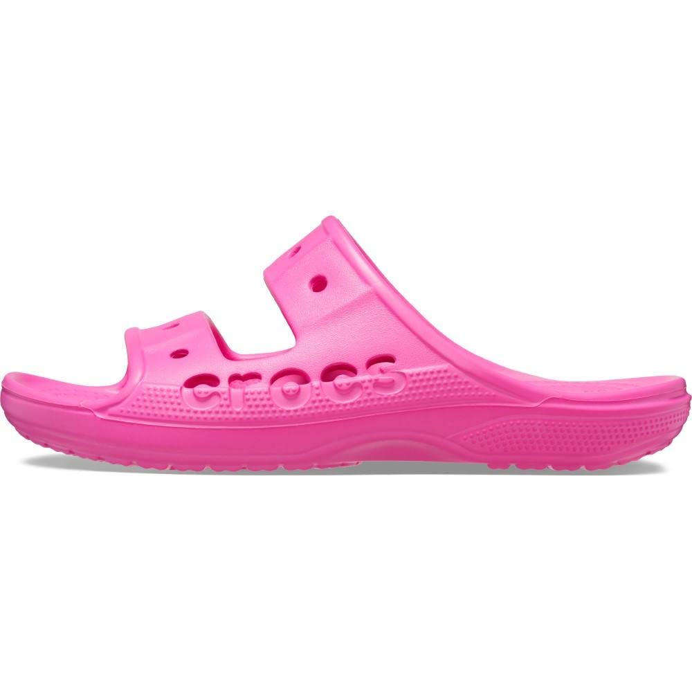 Crocs Unisex Baya Electric 24cm Sandals, Pink,