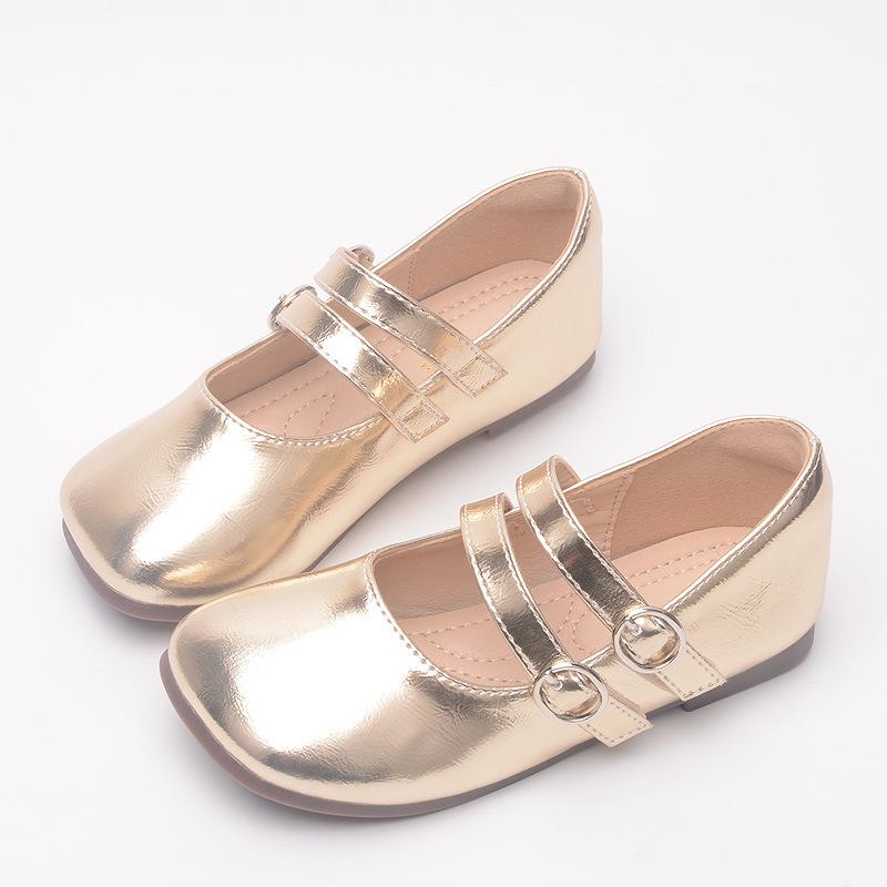 

Удобная кожаная обувь для девочек, модные туфли принцессы для детей, туфли Мэри Джейн на мягкой подошве, универсальная обувь для маленьких девочек 25