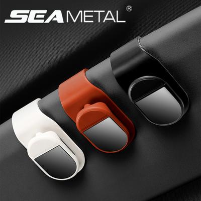Car Sun Visor Glasses Clip ABS Eyeglasses Clip Sunglasses Holder Hanger Universal Interior Accessories