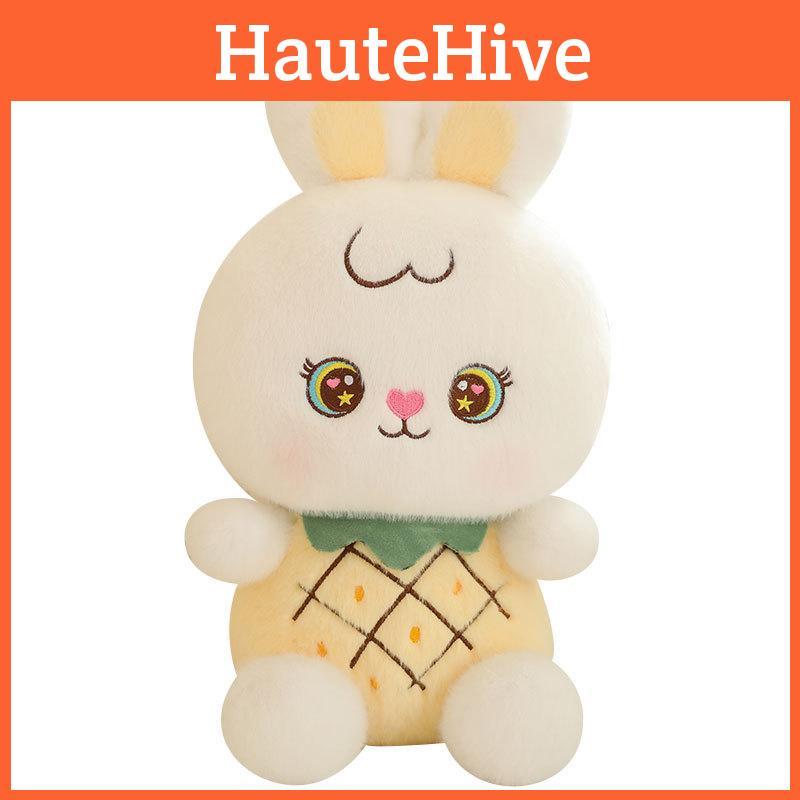 Cute Fruit Rabbit Plush Toy Strawberry Watermelon Pineapple Kid Holiday Gift
