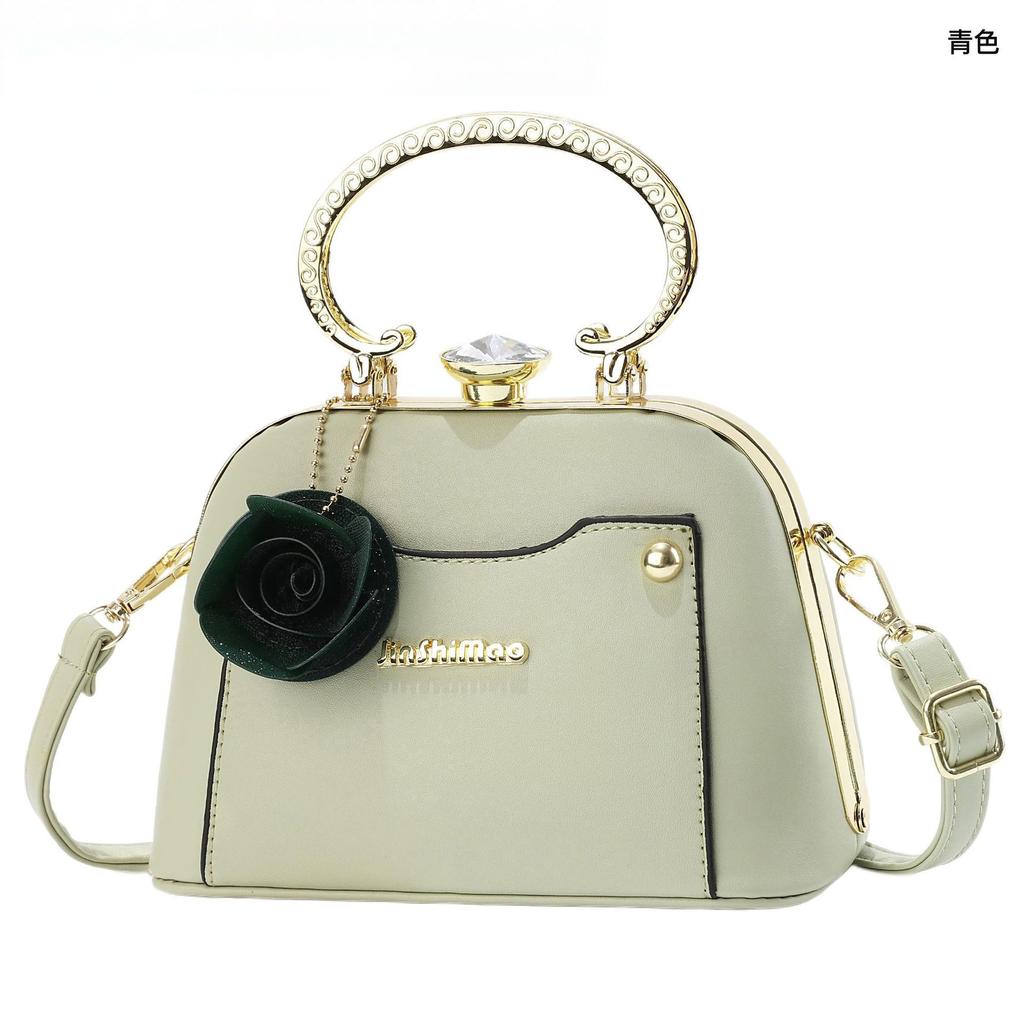 2026 New Retro Elegant Light Luxury Handbag Women's Trendy Single Shoulder Crossbody Bag