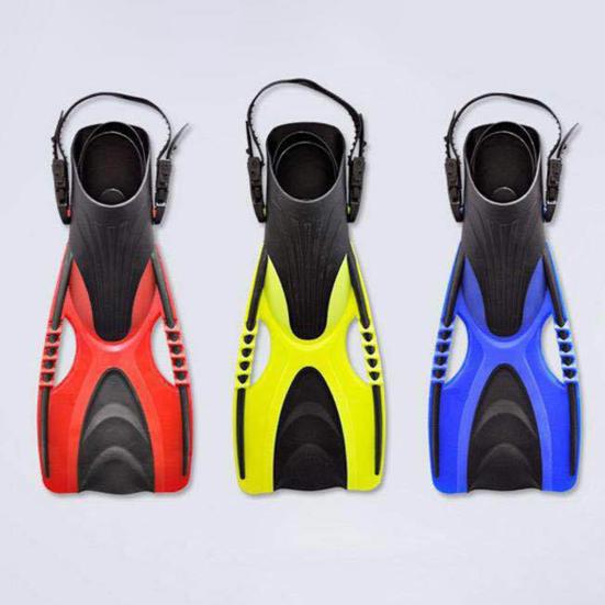 1 para płetw do pływania dla dorosłych mężczyzn i kobiet do nurkowania z rurką płetwy do pływania regulowane klamry otwarta pięta rozmiar podróżny elastyczne krótkie płetwy do pływania