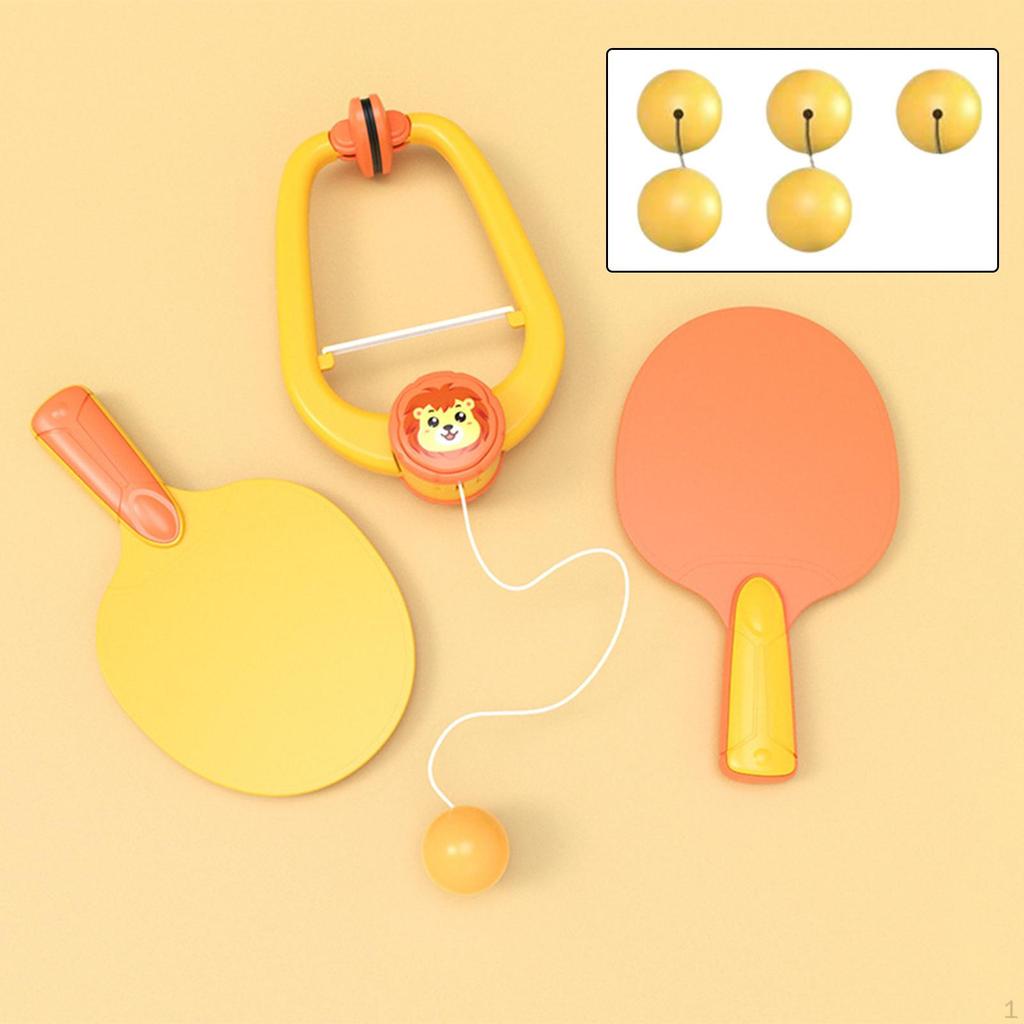 Kinder Indoor Hängender Tischtennis Pingpong Selbsttrainings-Set Ping Pang Spielzeug für
