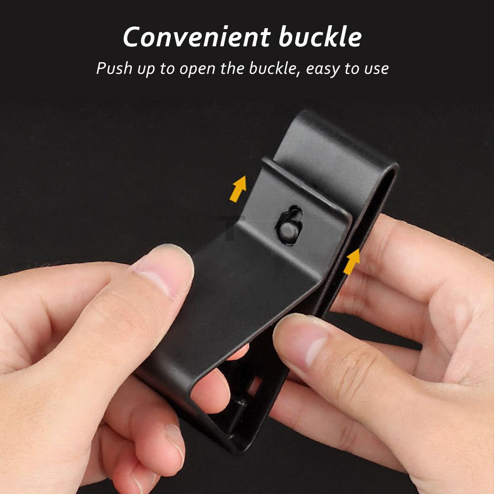 MOLLE Tactical Waist Hanging Buckle Multi-purpose Wear Belt CS Tactical Headset Holder Waist Key Storage Tool Hanging Buckle