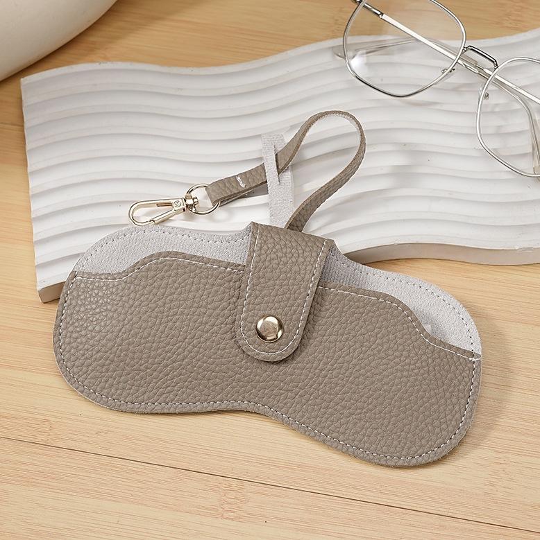 Soft Leather Sunglasses Pouch Portable Glasses Bag Slim Fashion Glasses Case Travel Sunglasses Pouch Accesorios Para Mujer