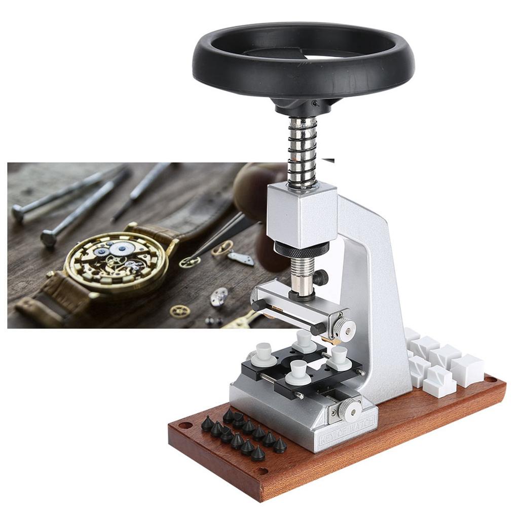 5700# Bench Watch Case Opener With Metal Base Watchmaker Repair Tool for Rolex Tudor