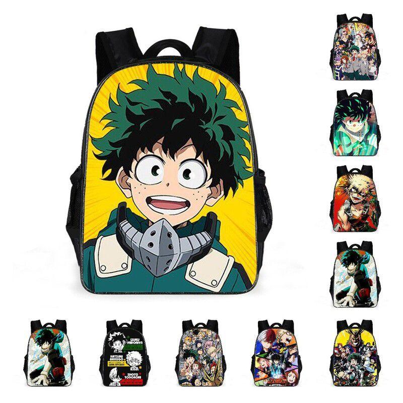 My Hero Academy School Backpack Rucksack For Boys And Girls Fashionable And Practical