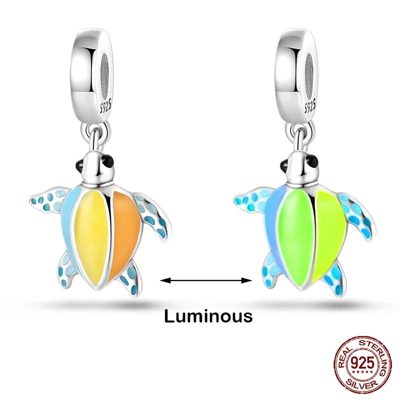 Kupfer Krabben Ozean Serie Blaue Schildkröte Seestern Muschel Passen Original Armband Charms Für Frauen DIY Feinschmuck Geschenke