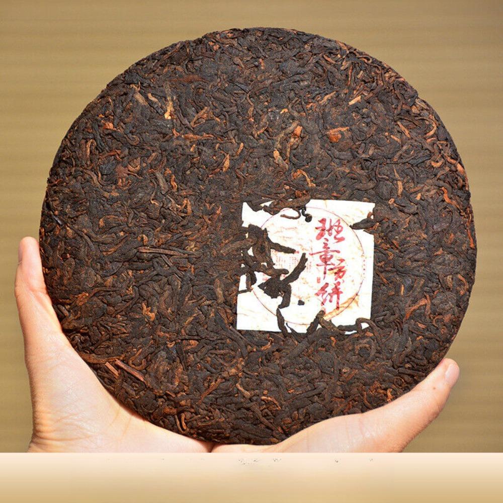 Yunnan Lao Ban Zhang Aged Ripe Pu-erh Tea Cake, 357g, Natural Health Boost