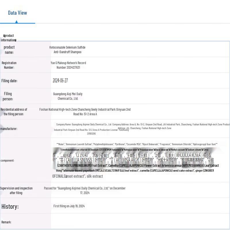 Cailo Selenium Disulfide Anti-Dandruff Shampoo 420ml