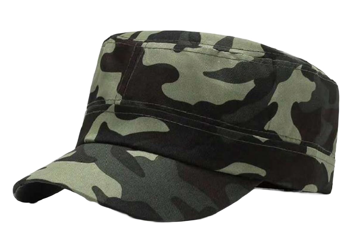 

Sproutsy Camouflage Work Cap for Men and Women (Green)