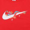 Nike Logo Crewneck Casual Long Sleeve Kids Tops Red HF6690657