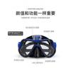 Adult Gopro Compatible Tempered Glass Snorkel Mask Set Full Dry Scuba Diving Swimming