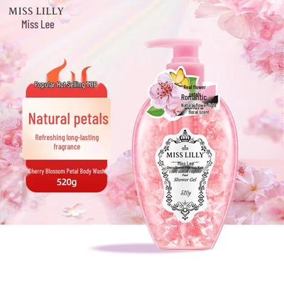 Gel de Banho Pétalas de Flor de Cerejeira Miss Lily