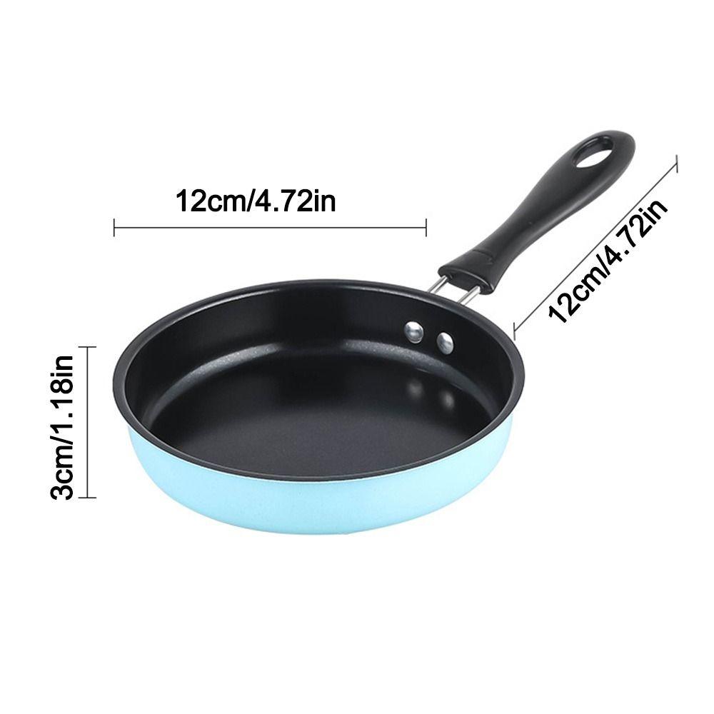 Nerezová pánev na smažení vajec Kulatý hrnec na příkrmy Nepřilnavá pánev Kuchyňské pomůcky