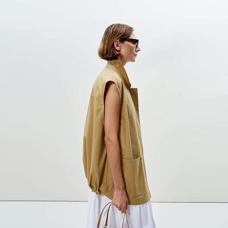 LESS 2025 Summer A-Line Loose Vest