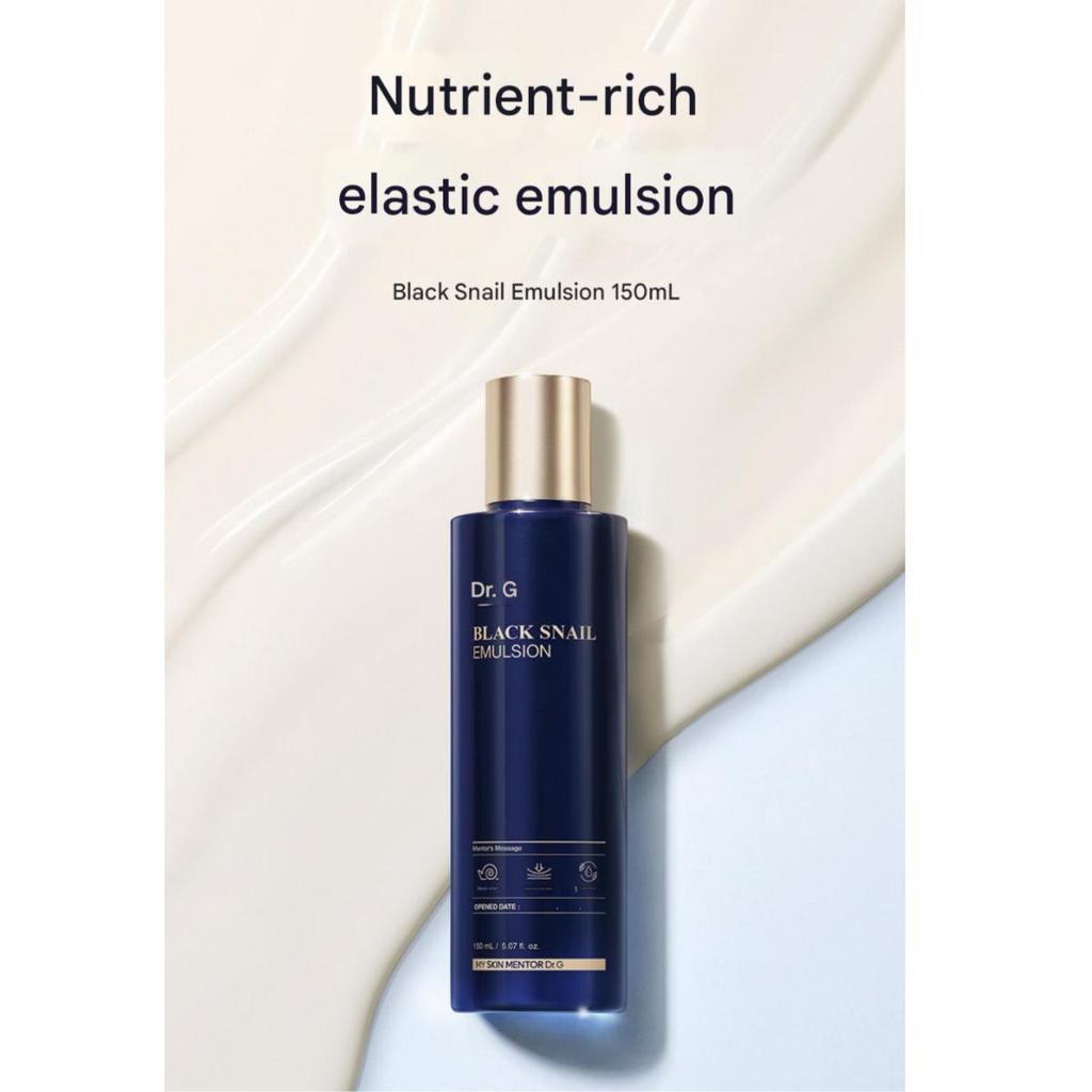 [Dr.G] Black Snail Skincare Set (Toner 150ml/ Emulsion 150ml)