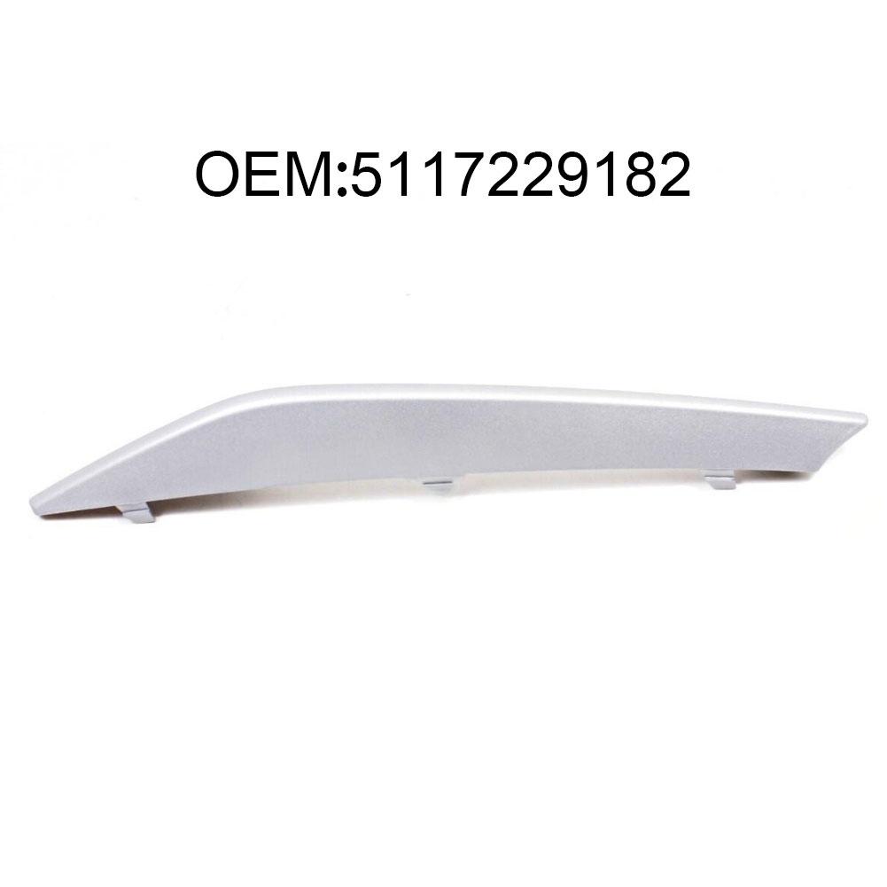 1pcs Front Bar Grille Trim For BMW For E92 For E93 2009-2012 51117229181, 5117229182 Lower Bar Cover