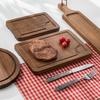 Yicang Black Walnut Wood Flat Serving Board