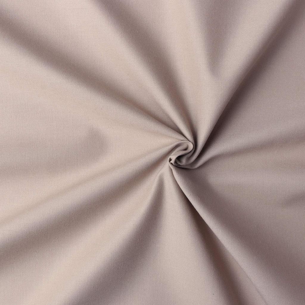 Nippon Chuko Eighty Square Solid Cotton Approximately 108cm Wide X 10m Fabric, 100% Shating, Gray-Beige, Cut, KD4630-105-10M
