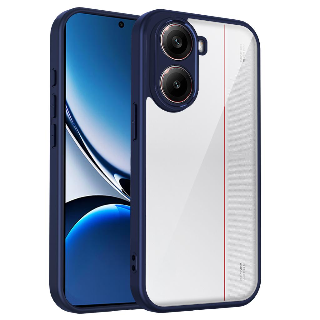 For Poco X8 Pro Air Cushion Silicon Bumper Clear Matte Back Cover Hard Case Shell for Poco X8 Pro Max Phone Coques Poco X7 Pro