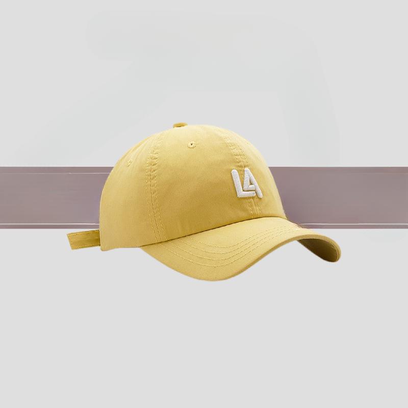 Baseball Hat Women's Versatile Embroidered Trendy Baseball Cap Men's Face Showing Small Simple Sun Hat