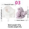 3D Animal Bear Squirrel Silicone Candle Molds DIY Cat Frog Soap Resin Crafts Plaster Making Mould Home Decor Gift