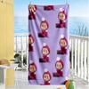 Masha Bear Beach Towel High Absorbency & Quick-Dry Comfortable Lightweight